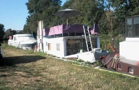 Bateau Houseboat Camille 호텔 Donchery 외부 사진